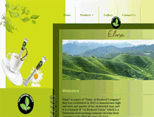 Tablet Screenshot of elma-tea.com